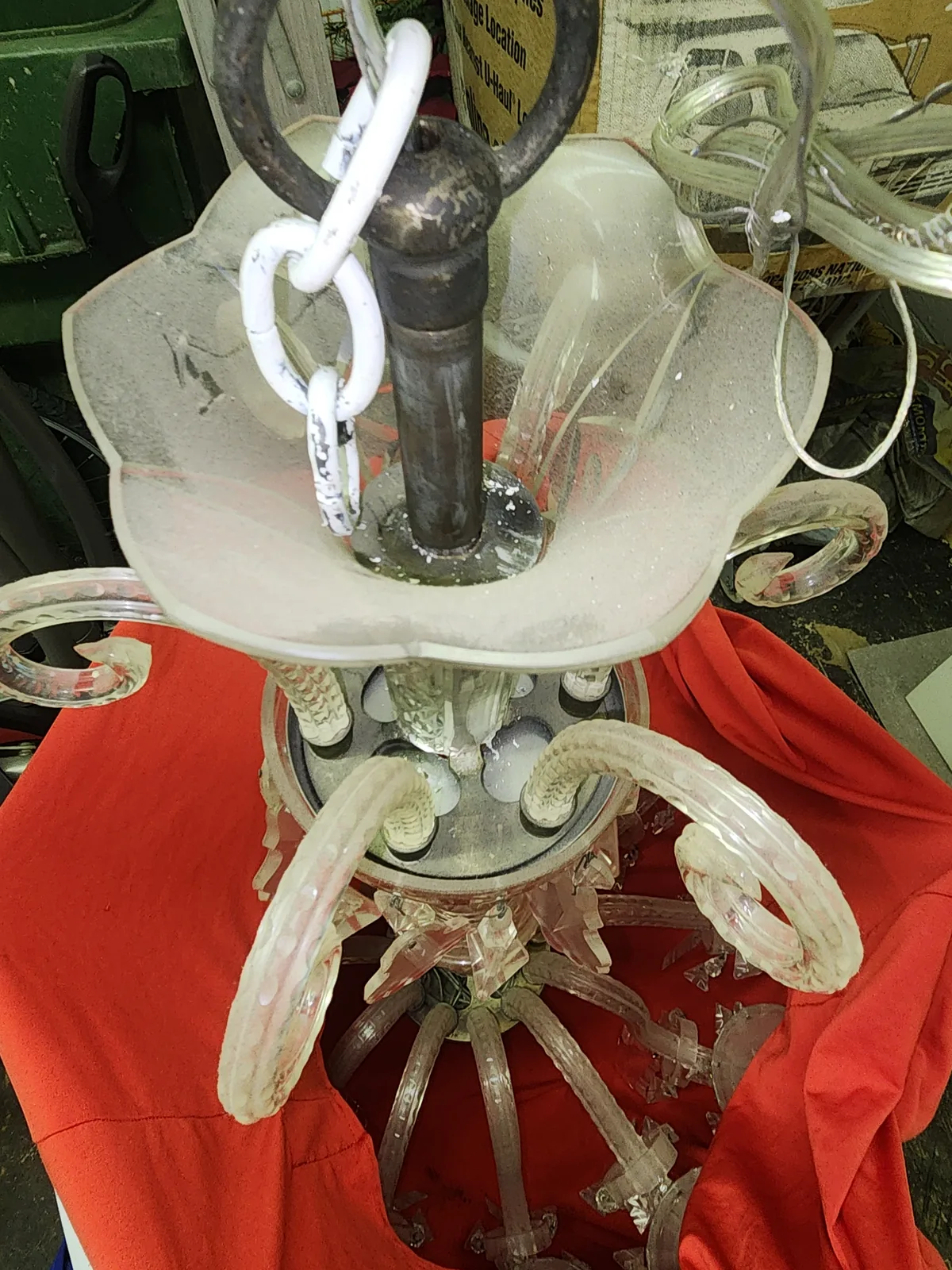 Chandelier repair parts and service in Atlanta